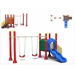 Ігровий комлекс-майданчик для дітей Nature Series HDS-ZR582