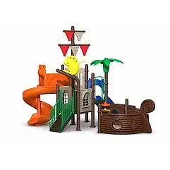 Ігровий комплекс-плочадка для дітей Піратський корабель HDS-HD101