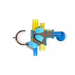 Ігровий комплекс-плочадка для дітей Піратський корабель HDS-HD105