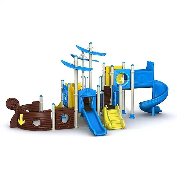 Ігровий комплекс-плочадка для дітей Піратський корабель HDS-HD105