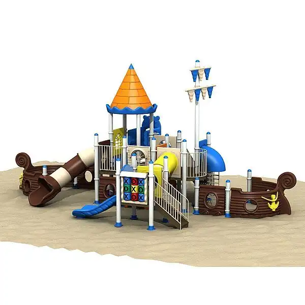 Ігровий комплекс-плочадка для дітей Піратський корабель HDS-HD110