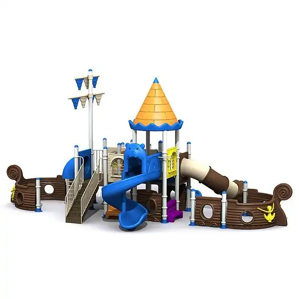 Ігровий комплекс-плочадка для дітей Піратський корабель HDS-HD110