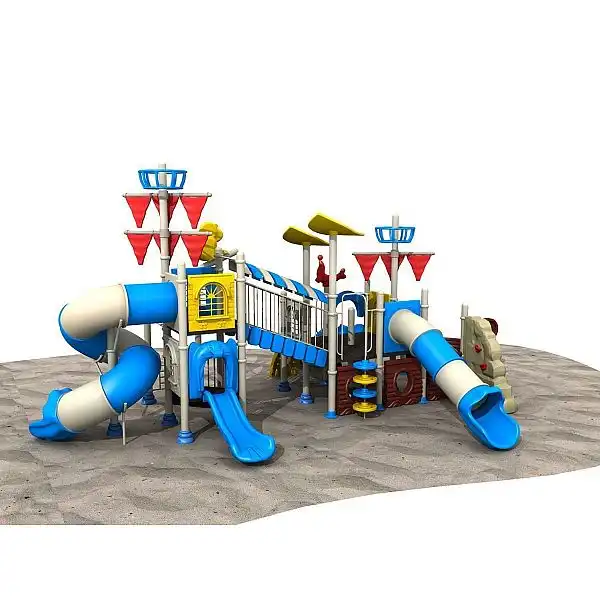 Ігровий комплекс-плочадка для дітей Піратський корабель HDS-HD1110