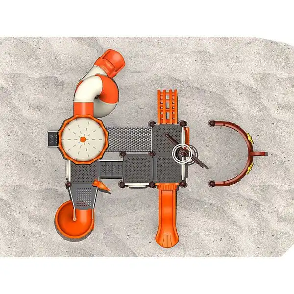 Ігровий комплекс-плочадка для дітей Піратський корабель HDS-HD1113