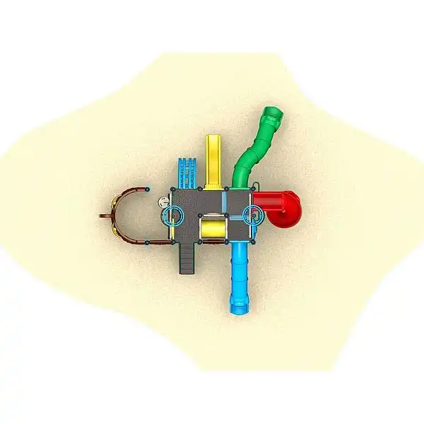 Ігровий комплекс-плочадка для дітей Піратський корабель HDS-HD116