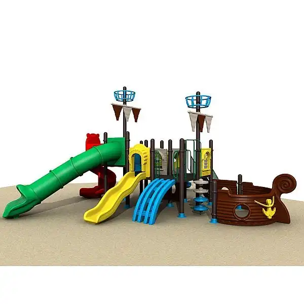 Ігровий комплекс-плочадка для дітей Піратський корабель HDS-HD116