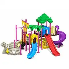 Ігровий комплекс-плочадка для дітей Піратський корабель HDS-HD123