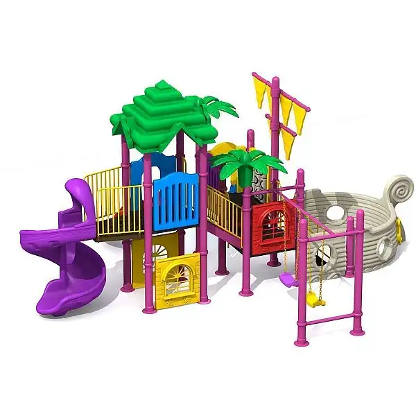 Ігровий комплекс-плочадка для дітей Піратський корабель HDS-HD1235