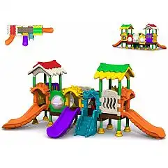 Ігровий комлекс-майданчик для дітей All Plastic Series HDS-QS024