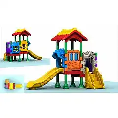 Ігровий комлекс-майданчик для дітей All Plastic Series HDS-QS028