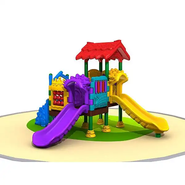 Ігровий комлекс-майданчик для дітей All Plastic Series HDS-QS1272