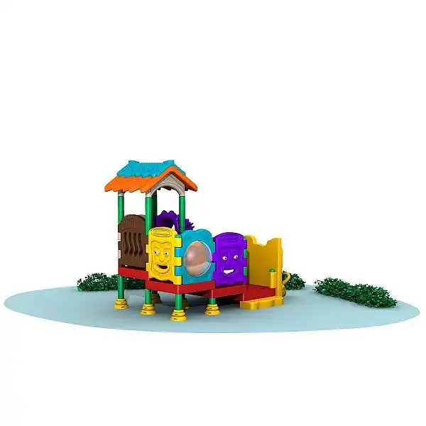 Ігровий комлекс-майданчик для дітей All Plastic Series HDS-QS004