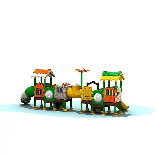 Ігровий комлекс-майданчик для дітей All Plastic Series HDS-QS007