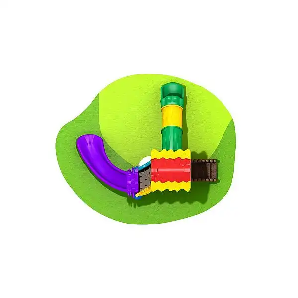 Ігровий комлекс-майданчик для дітей All Plastic Series HDS-QS009