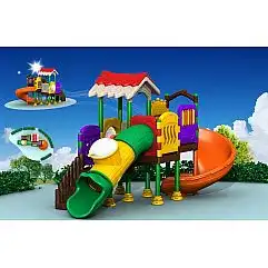 Ігровий комлекс-майданчик для дітей All Plastic Series HDS-QS011