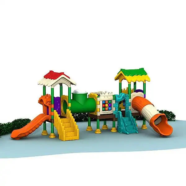Ігровий комлекс-майданчик для дітей All Plastic Series HDS-QS013