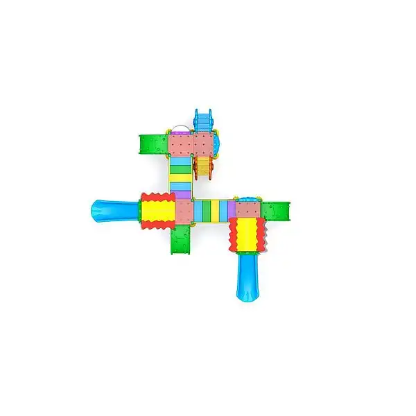 Ігровий комлекс-майданчик для дітей All Plastic Series HDS-QS022
