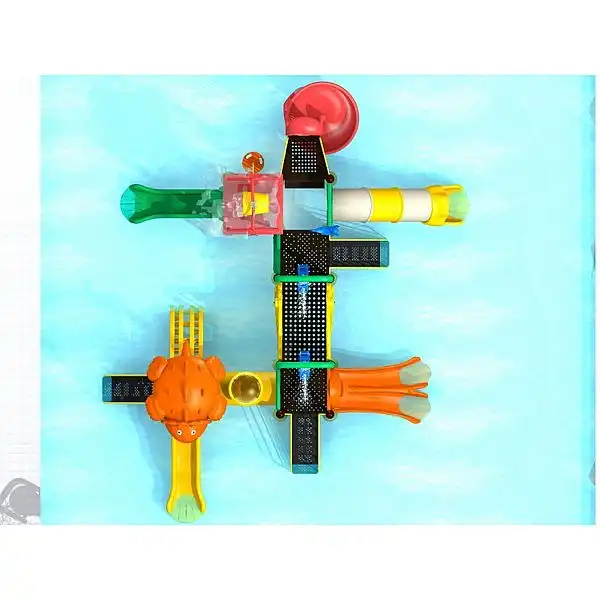 Ігровий комлекс-площадка для дітей Water Park HDS-ZR1163 все обладнання