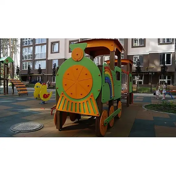 Паровозик із вагоном «Літо» InterAtletika TE503M