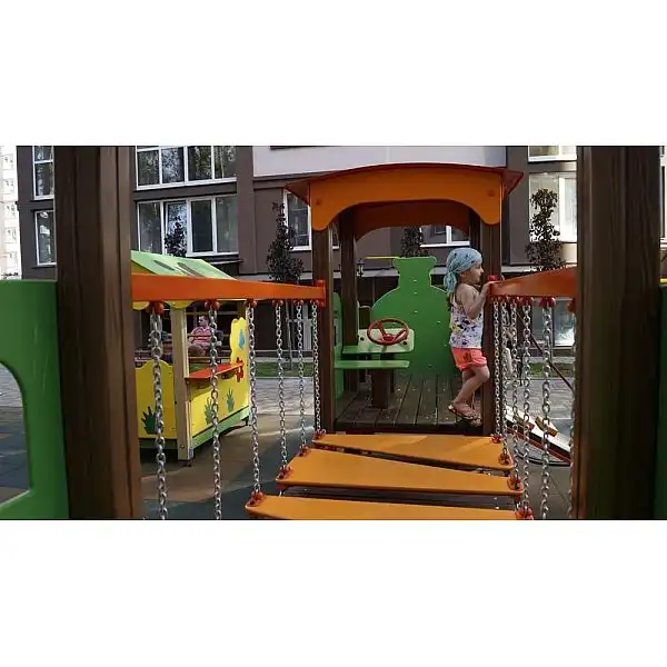 Паровозик із вагоном «Літо» InterAtletika TE503M