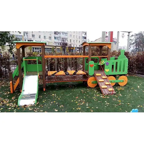 Паровозик із вагоном «Літо» InterAtletika TE503M