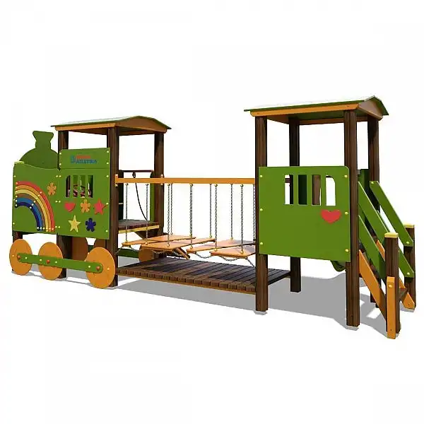 Паровозик із вагоном «Літо» InterAtletika TE503M