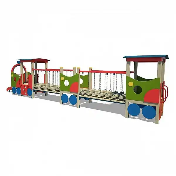 Локомотив із двома вагонами InterAtletika T507