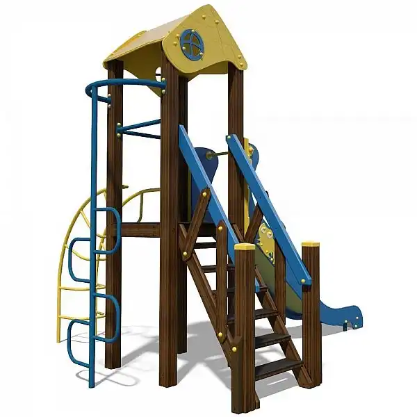 Ігровий комплекс жовто-блакитний «Малюк-NEW» InterAtletika T801 NEW