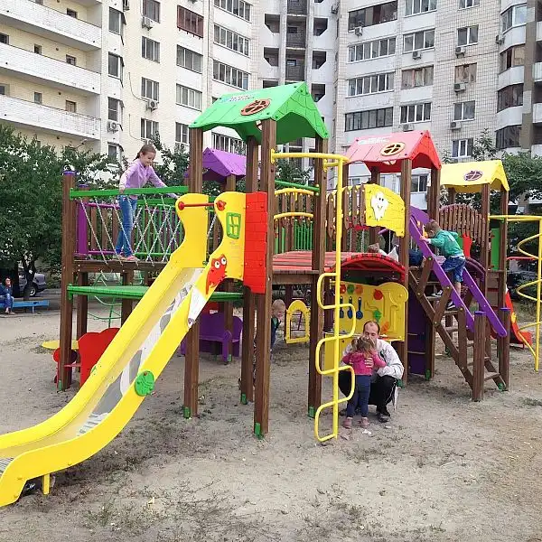 Ігровий комплекс з кухнею, господарем, лабіринтом і кімнатою «Цитадель-NEW» InterAtletika T911 NEW