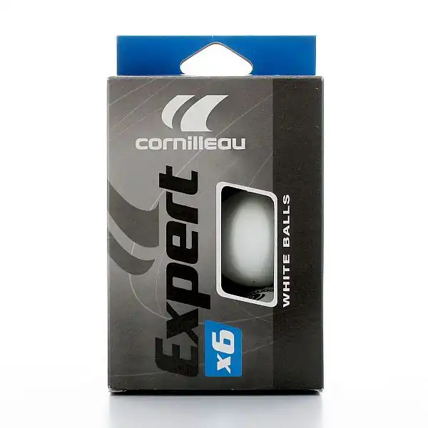 Cornilleau м'ячі для настільного тенісу EXPERT білий 6 шт.
