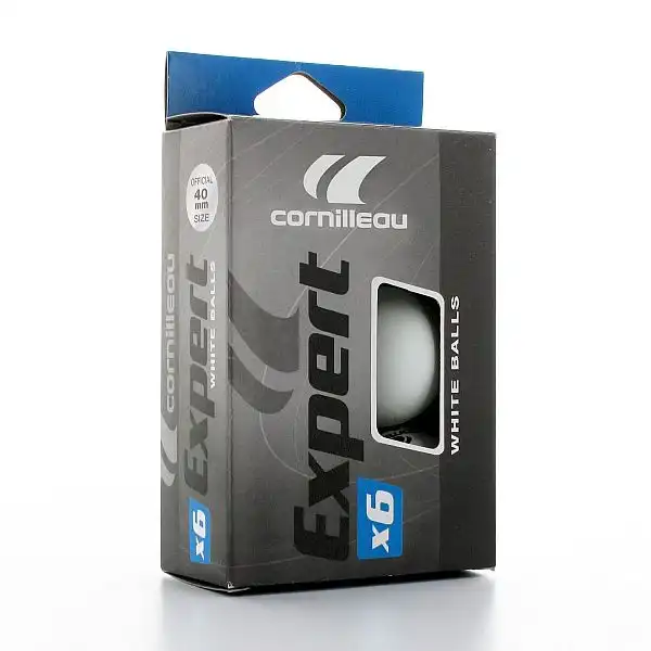 Cornilleau м'ячі для настільного тенісу EXPERT білий 6 шт.