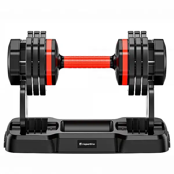 Регульована одноручна гантель inSPORTline DuraBell® 6,5 – 24,5 кг