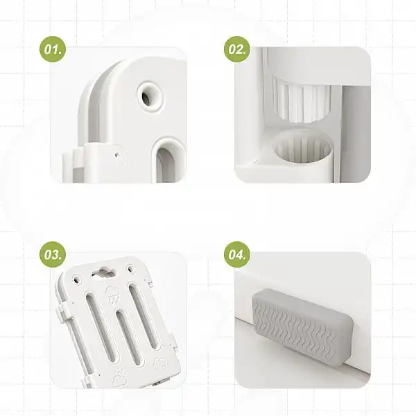 Манеж пластиковий inSPORTline Klaudino 16+2 288 x 208 x 66 см