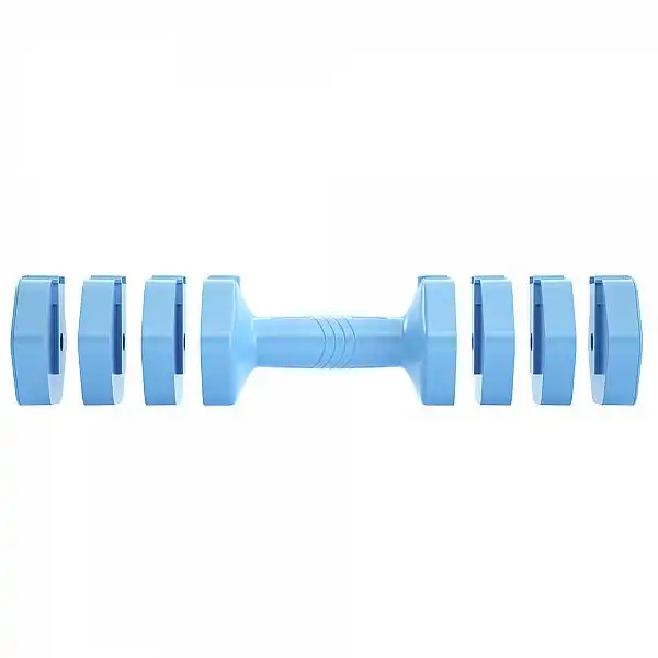 Регульований одноручний набір гантелей inSPORTline DuraBell® 2 x 1 – 2,5 кг