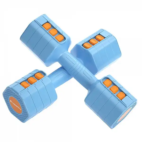 Регульований одноручний набір гантелей inSPORTline DuraBell® 2 x 1 – 2,5 кг
