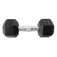 Гантель гексагональний гумовий Fitex 8 кг Explode