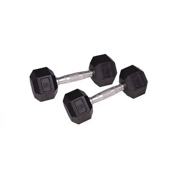 Шестигранная гантель inSPORTline Hexsteel