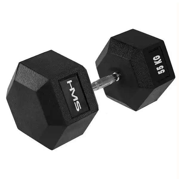 Гантель гексагональна HMS HEX PRO 55кг