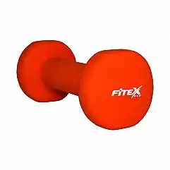 Гантель неопренова Fitex, 1 кг
