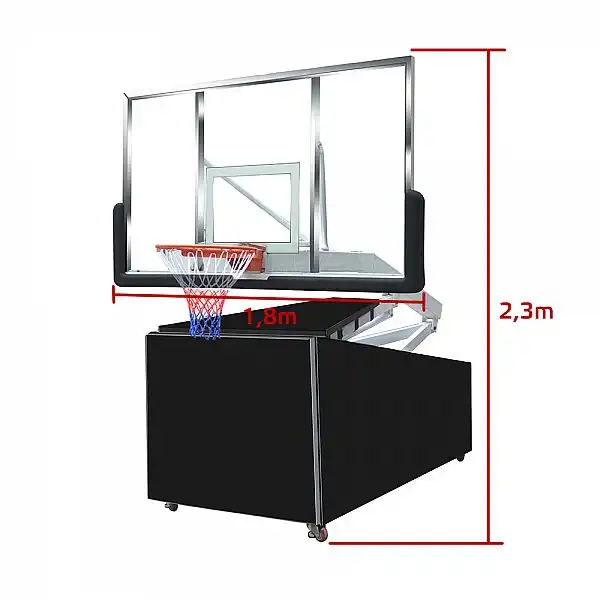 Портативна баскетбольна система inSPORTline Portland