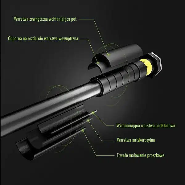 Турнік у дверний отвір HMS Premium DD201 90-130см