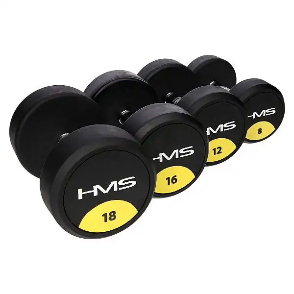 Гантель з фіксованою вагою HMS HG Pro 18кг