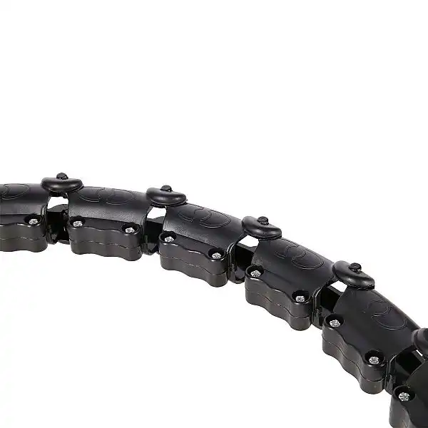 Хула-хуп з тягарцем PlusSize HMS HHW11 60-126 см, чорний