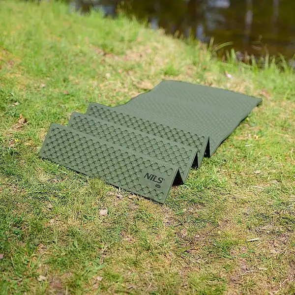 Карімат туристичний складаний Nils Camp NC1768 188см зелений