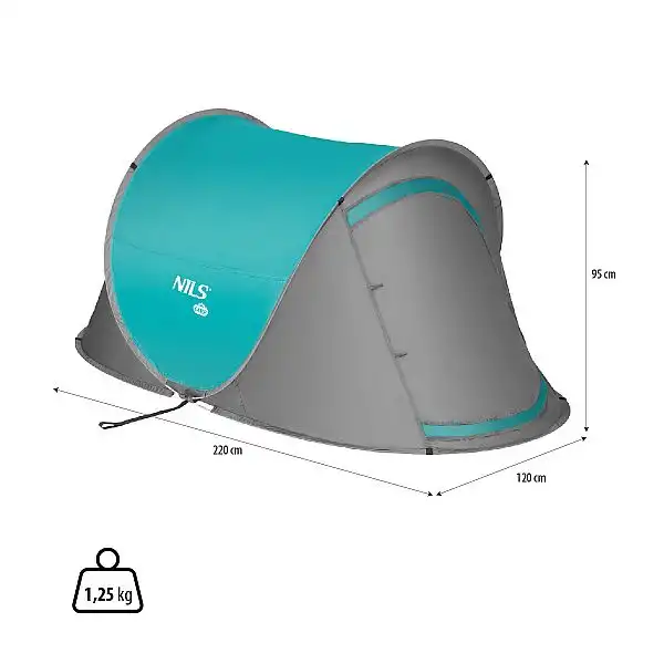 Саморозкладний туристичний намет Nils Camp NC3743
