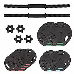 Гантелі розбірні 40кг композит HMS SG40