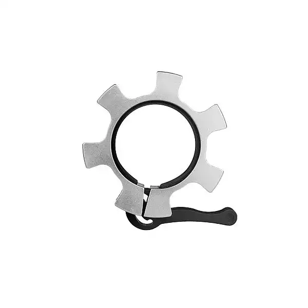 Затискачі для штанги Lock Jaw HMS ZG1500 2шт срібний