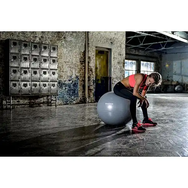 Гімнастичний м'яч Reebok RAB-11015BL 55 см, сірий