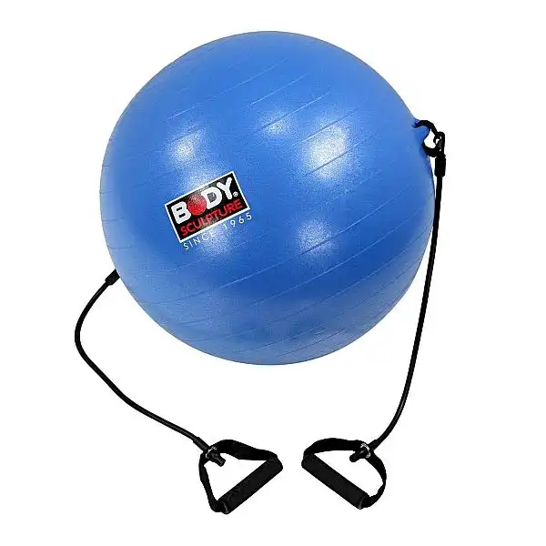 Body Sculpture м'яч гімнастичний з фітнес-гумою ANTI-BURST BB 001TR 65см