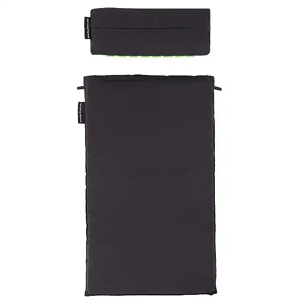 Килимок для точкового масажу з подушкою HMS Premium AKM03 чорний